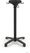 Feros 111031870 X Cross - Bartafel onderstel zwart + Sand stone HPL Tafelblad Ø70 cm 2