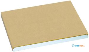 Papieren place-mat | lichtbruin | DP194