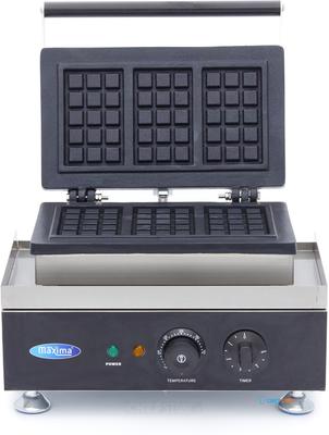 Maxima Wafelijzer - 3 Stuks - Brusselse Wafel - 09374201