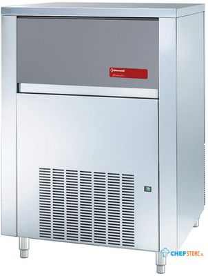 Diamond 130 kg / 24u | Volle ijsblokjes | Luchtgekoeld | RVS uitvoering | Volle ijsblokjesmachine