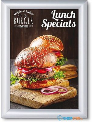 Syna 25 mm Kliklijst Rechte Hoeken A4 Brandwerend B1 - KRA4G25B1