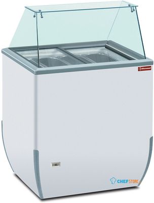 Uitstalvitrine voor Roomijs, 170 Liter - Diamond BRIOICE-R2 1