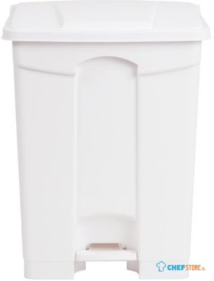 Jantex keuken pedaalemmer wit 65ltr | DC711