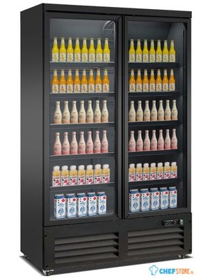 CombiSteel VRIESKAST 2 GLASDEUREN ZWART - 7526.0125 1