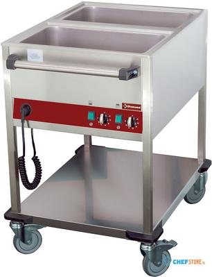 Verwarmde kar | 2 GN 1/1 | 2 temperaturen | CT221/D-N | Diamond 1