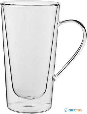 Utopia Dubbelwandige Latte met Hoog Handvat 34cl (doos van 6) - FJ245