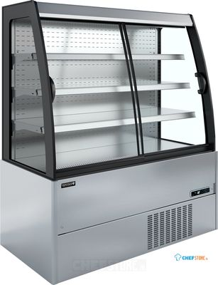 Compacte Wandkoeler met Schuifdeuren in Roestrvijstaal - MC+X150S LOW