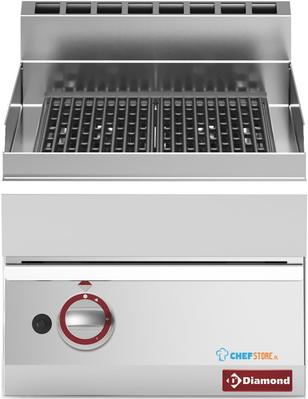 Stoom-Grill Op Gas - Met Gietijzeren Braadrooster -Top- - Diamond G65/GGF4T-N 1