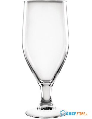 Olympia Bierglazen Met Steel 380ml (6 Stuks), Olympia FB480