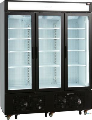 TEFCOLD 3-Deurs Displayvriezer met Kap - UFSC1600GCP