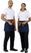 Whites Southside Sloof Blauw Denim 43x70cm, Whites Chefs Clothing BB465 2