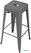 Bolero Stalen Bistro Barkruk Grijs (4 Stuks) - Bolero DM934 2