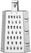Rasp 6-Zijdig, HENDI, 135x113x(H)215mm - 443033 1