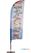 Syna Beach Flag Fiber Wind/Drop Medium - BFF-M 3