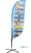 Syna Beach Flag Fiber Wind/Drop Medium - BFF-M 4