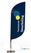 Syna Beach Flag Fiber Paddle Large Print - BFFP-LG