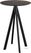 Infinity Statafel Zwart Frame + Riverwashed Wood HPL 70 cm - Essentials 120041470