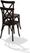Crossback Stoel - Massief Hout - VEBA 50100 4