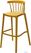 Windson Barstoel oker Geel - Polypropyleen - 56x55x103cm (bxtxh) - 50914 - veba 50914 1
