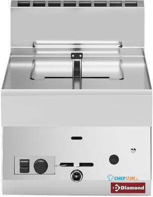 Gasfriteuse 1 Kuip Van 8 Liter -Top- - Diamond G65/F8-4T-N 1
