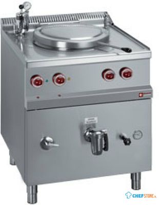 Ronde elektrische kookketel 50 liter, indirecte verwarming | Diamond 700 line 1