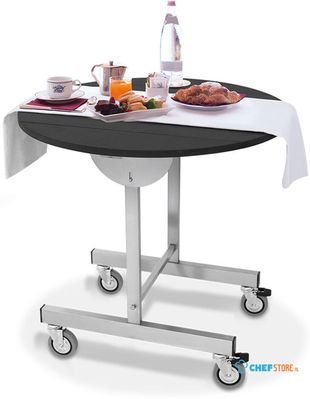 Tafel van Dienst Ø 800 Mm, Kamerdienst, Diamond TDR/SCN 1