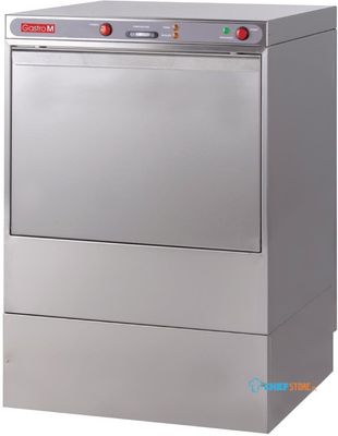 Gastro M vaatwasmachine Maestro 50x50cm 400V met afvoerpomp en zeepdispenser | DK356