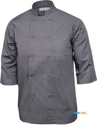 Colour by Chef Works unisex koksbuis grijs S | A934-S 1