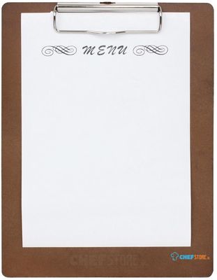 Olympia houten menu klembord A4 | CL174