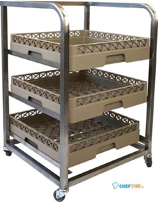 Craven RVS Wagen Voor Vaatwaskorven - Craven DN596