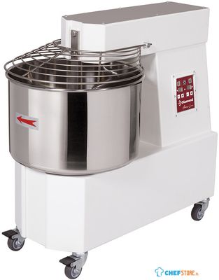 Diamond Spiraalkneder 53 liters, 2 snelheden, - Automatisch, digitaal, op wielen | DH53/T2V-230/3- 1