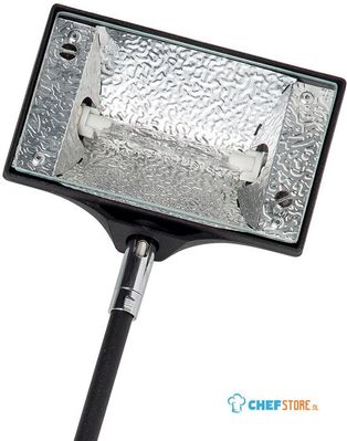 Syna Wand Verlichting Halogeen 150 Watt Zwart - WLH150B