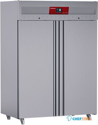 Diamond IE140/R9H Vrieskast geventileerd 1400 liter, 2 deuren GN 2/1, op wielen
