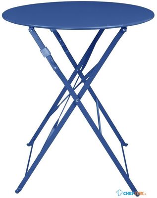 Bolero Perth Pavement Style Ronde Tafel Donker Marineblauw - DZ875