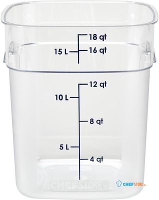 Cambro FreshPro Camsquare Vershouddoos 17,2Ltr - CU141