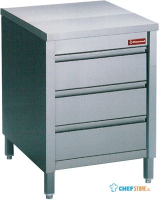 Werktafelkast Met 3 Laden - Diamond TACS67/U