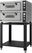 Combisteel 7548.0040 ELEK. PIZZAOVEN DUBBEL 2 X 4 7