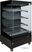 Diamond Warmte Vitrine, Zelfbediening, met Glazen Deur, op Wielen - FULL BLACK - HAS08-P5 1