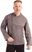 Chef Works Urban Hartford unisex koksbuis met rits lange mouw grijs M | BB263-M 4