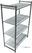 Cambro stelling 183cm hoog 4 schappen - 46cm diep | GH617 6
