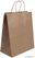 Fiesta Compostable HY766 Fiesta Recycleerbare Twist Handle Bruine Papieren Tassen Groot (250 stuks)