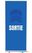 Syna Roll-Banner Budget 85 Complete Set Uitgang Blauw Frans - RBB085LSFI567