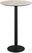 Urban Statafel Zwart Frame + Moonstone HPL 70 cm - Essentials 130041370