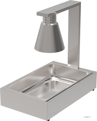 Combisteel 7490.0500 WARMHOUDLAMP 1 LAMP met GN 1/1