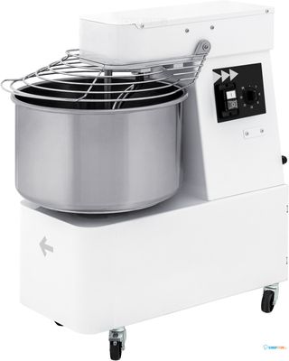 HENDI 222898 Spiraalmixer met vaste kom en 2 snelheden - 48 L, , 128 kg/u, 48L, 400V/2200W, 480x805x(H)850mm
