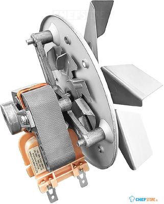 AW268 Buffalo ventilatormotor en ventilatorblad met de klok mee