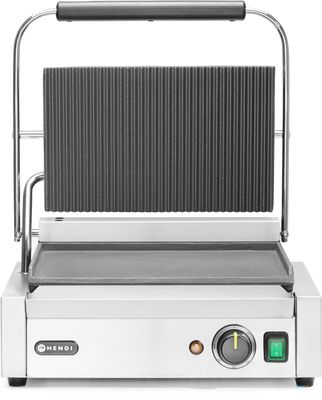 Hendi Contactgrill Panini boven geribd onder glad 2200W | 263662 1