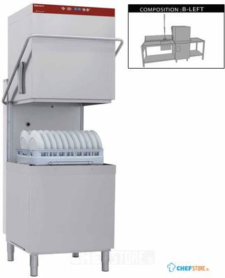 Diamond Geheel vaatwasser & pottenwasser samengesteld uit: | DCR37/6-AC/B-S 1