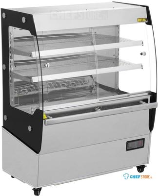 Buffalo Vrijstaande Verwarmde Open Koelvitrine - HW922