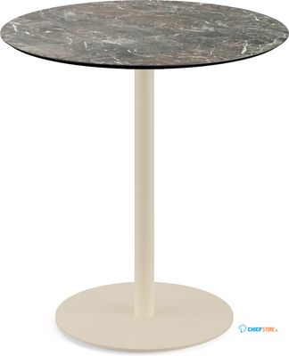 Urban Terrastafel Zand Frame + Galaxy Marble HPL 70 cm - Essentials 130031570